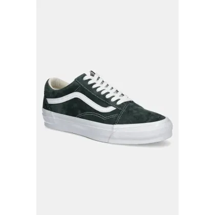 Zdjęcie Vans tenisówki zamszowe Premium Classics LX Old Skool kolor zielony VN000CXUPRM1