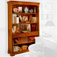 Picture Italian elegant shelf made of solid wood