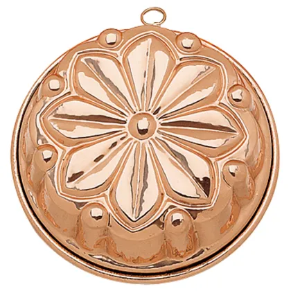 Zdjęcie Miedziana forma do ciasta Flower - 28cm