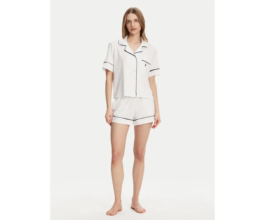 obrazek 1 Polo Ralph Lauren Piżama 4P0231 Biały Regular Fit