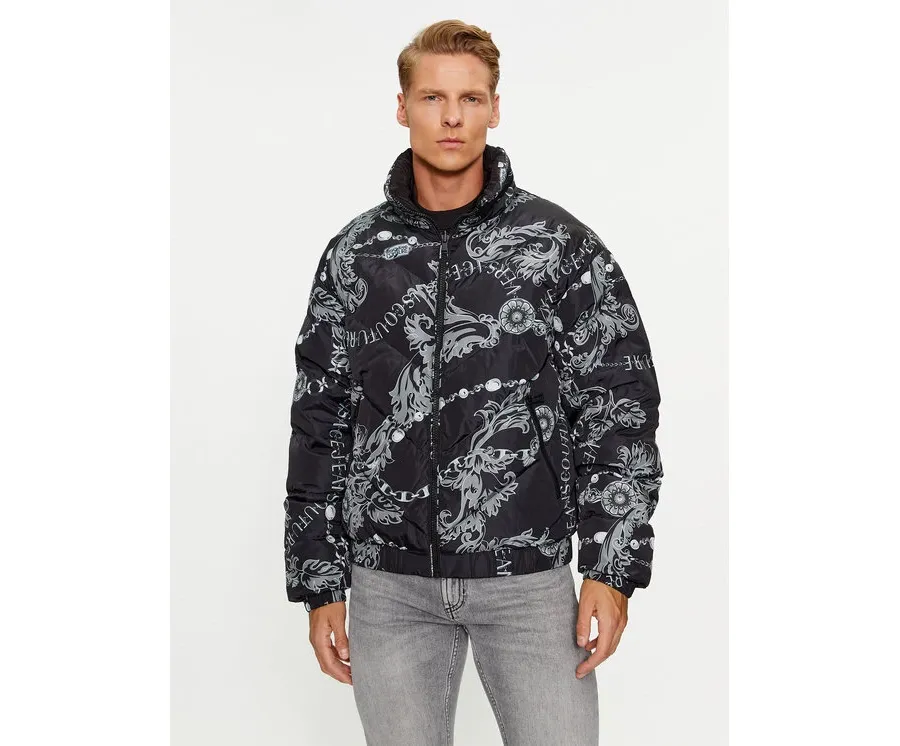 obrazek 1 Versace Jeans Couture Kurtka puchowa 75GAUD04 Czarny Regular Fit