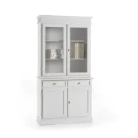 Picture Italian showcase with 2 lacquered doors - Zanini