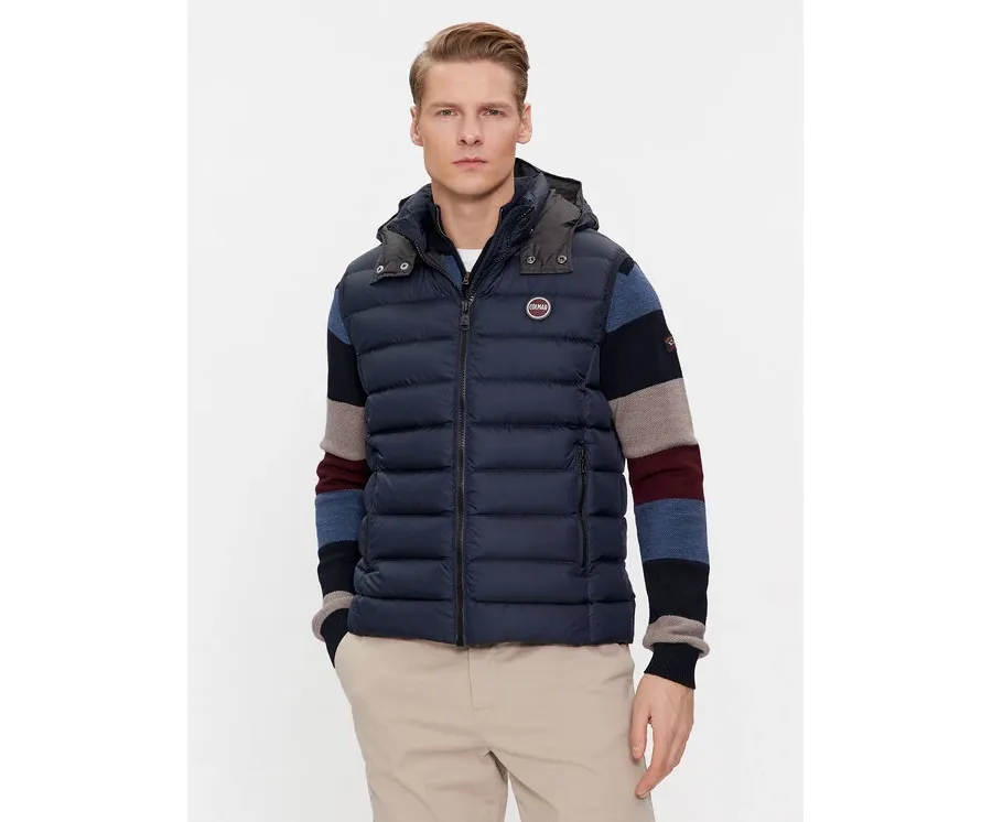 obrazek 1 Colmar Bezrękawnik E-Concrete 1239 9WY Granatowy Regular Fit