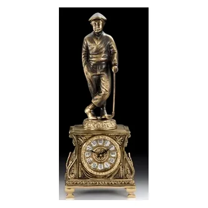 Picture Decorative bronze clock