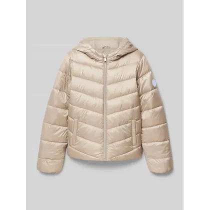 Zdjęcie Kurtka pikowana o kroju straight fit z zamkiem błyskawicznym i wpuszczanymi kieszeniami model ‘THEA’