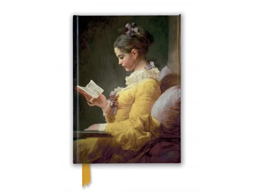 obrazek 1 Dziennik (Jean-Honoré Fragonard: Młoda dziewczyna czytająca) - Flame Tree Publishing