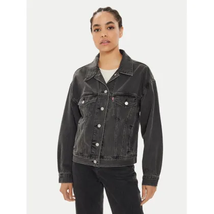 Zdjęcie Levi's® Kurtka jeansowa 90's A1743-0000 Czarny Relaxed Fit