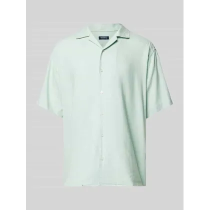 Zdjęcie Koszula casualowa o kroju tailored fit z kołnierzem z połami