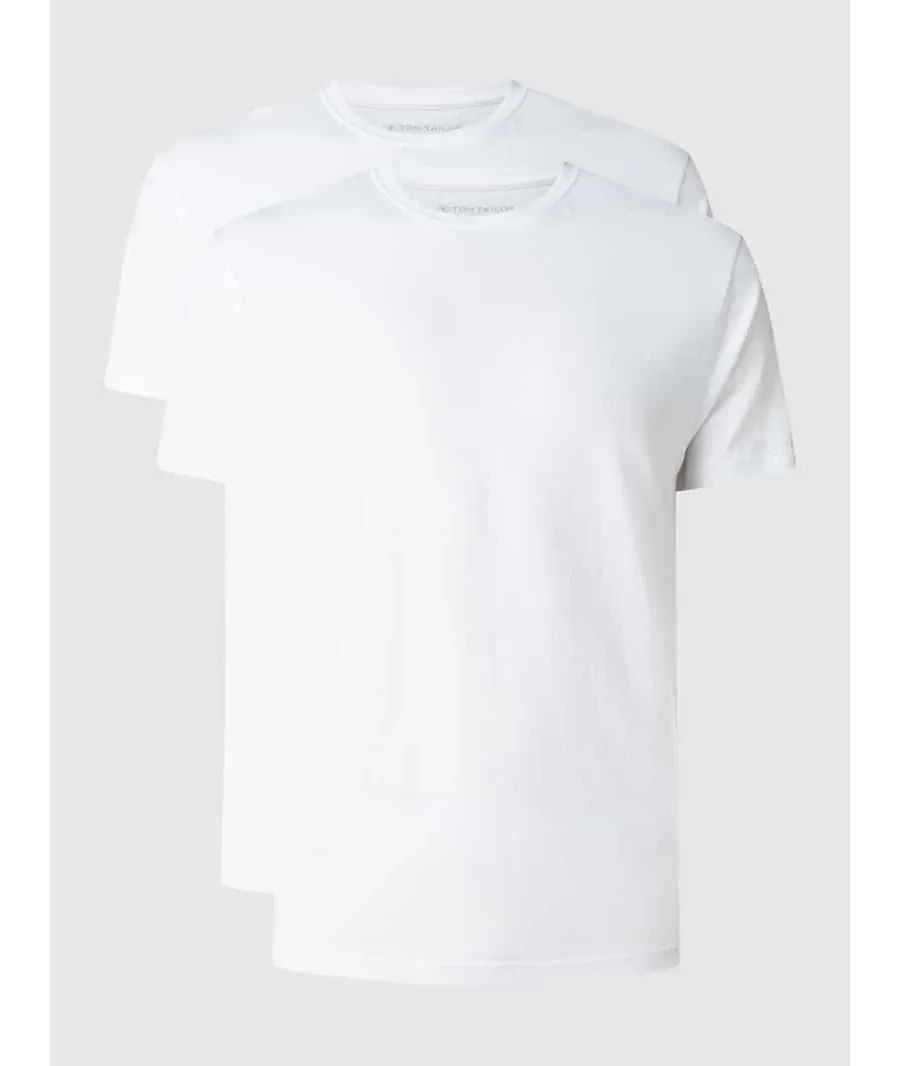 obrazek 1 T-shirt z bawełny w zestawie 2 szt.