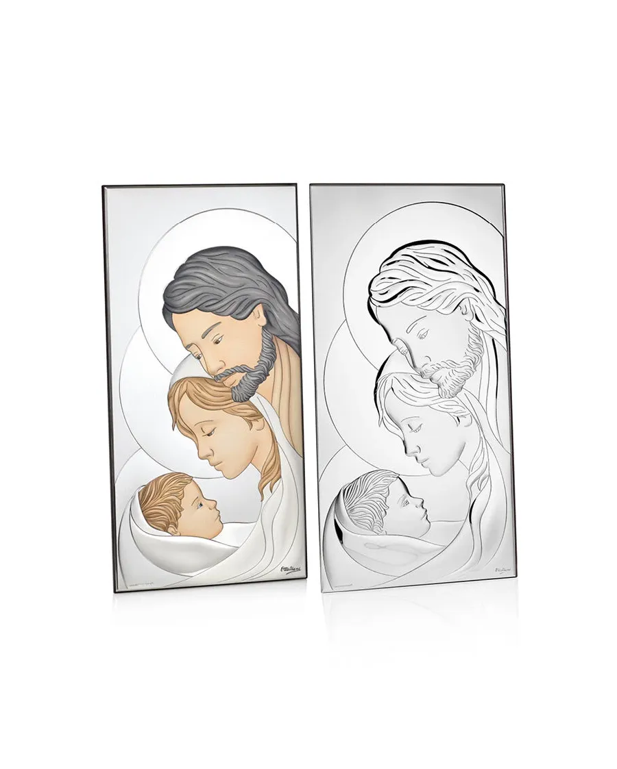 picture 2 A unique vertical icon of the Holy Family 18×36 cm