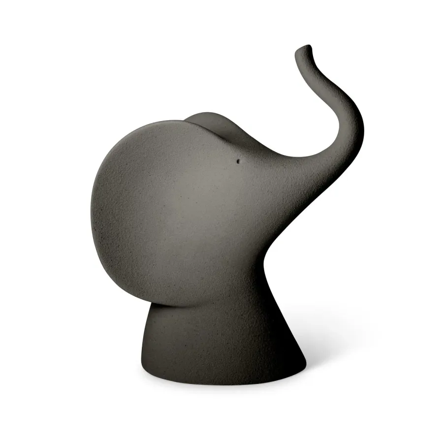 obrazek 6 Słodka ceramiczna figurka słonia jako dekoracja do domu