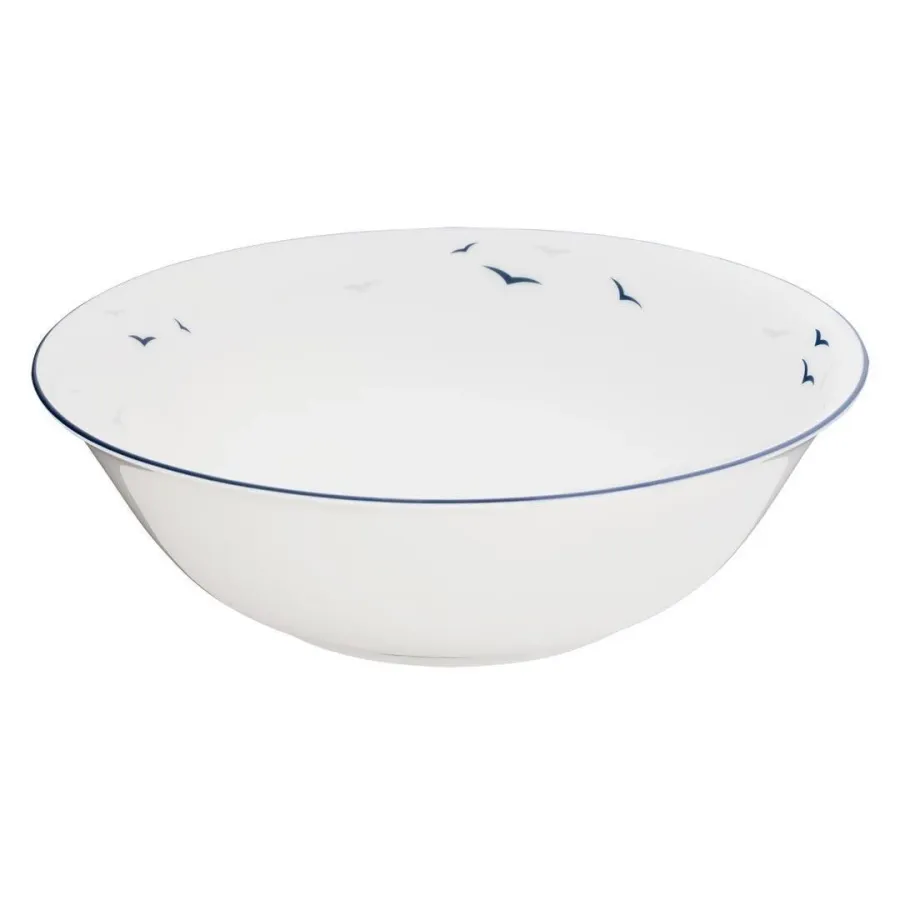 obrazek 1 Stylowa porcelanowa okrągła miska zdobiona motywem ptaków – Tettau