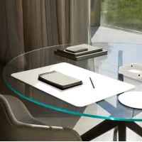 Picture Beautiful Hermes desk pad in white