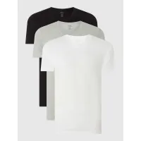 Zdjęcie T-shirt z dodatkiem streczu w zestawie 3 szt.