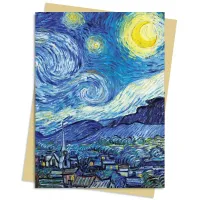 Picture Greeting Card Package (Vincent van Gogh: Starry Night) - Flame Tree Publishing