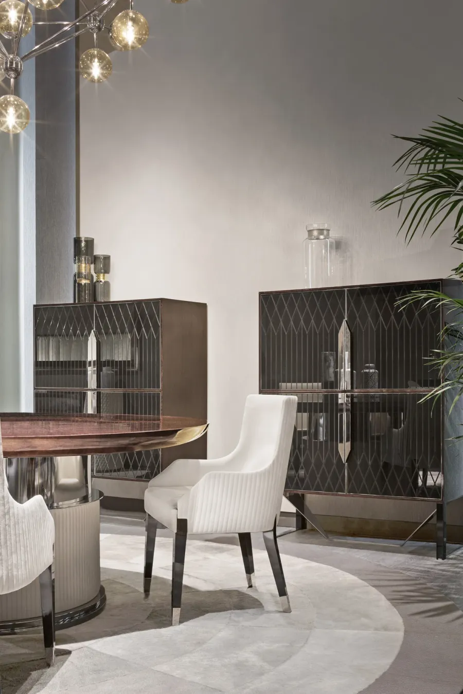 obrazek 7 Włoskie krzesło do jadalni w stylu modernistycznym