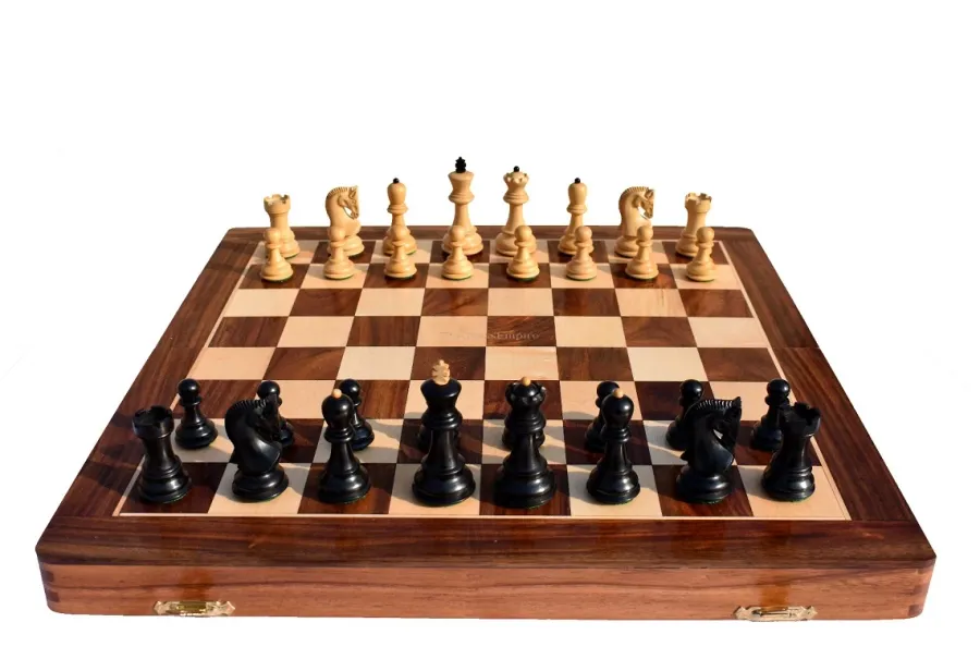 obrazek 2 Prestiżowa składana szachownica z pionkami - The Chess Empire