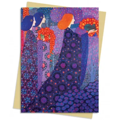 Zdjęcie Pakiet kartek na życzenia (Vittorio Zecchin: Księżniczki z tysiąca i jednej nocy) - Flame Tree Publishing