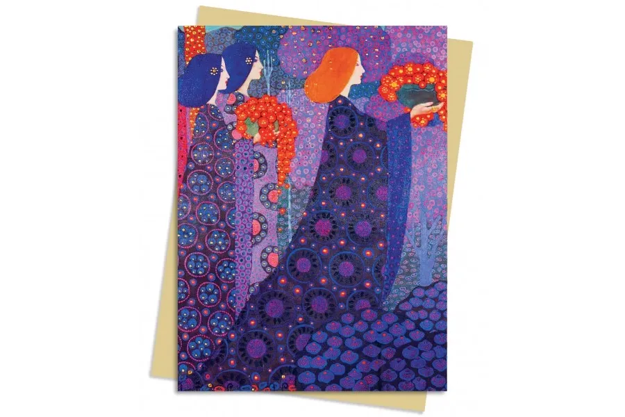 obrazek 1 Pakiet kartek na życzenia (Vittorio Zecchin: Księżniczki z tysiąca i jednej nocy) - Flame Tree Publishing