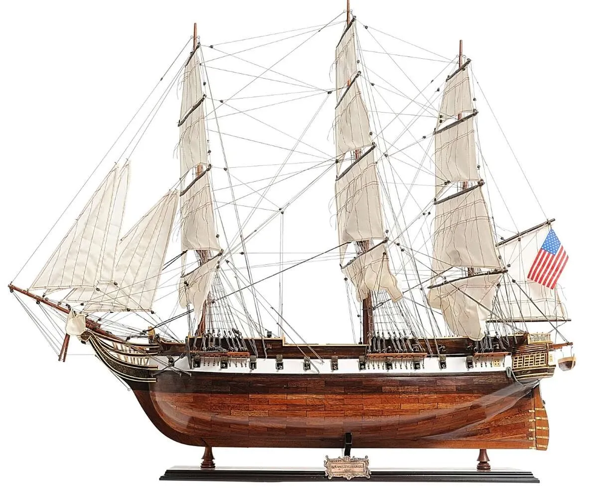Picture Wyjątkowy model statku USS Constellation - AUrhentic Mdoels