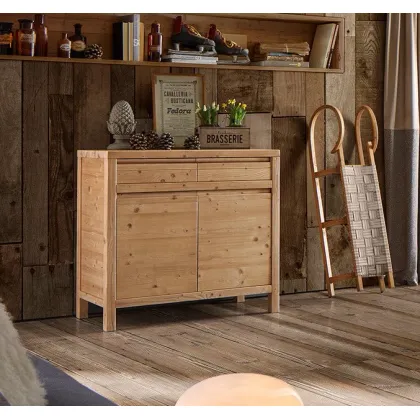 Zdjęcie Solidny kredens, 2 drzwi 2 szuflady 1 półka - Zanini