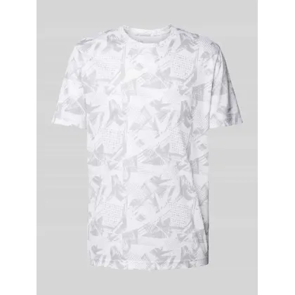 Zdjęcie T-shirt we wzory na całej powierzchni