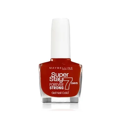 Zdjęcie Maybelline Super Stay Forever Strong 7 Days Lakier do paznokci 10 ml Nr. 6 - Deep Red
