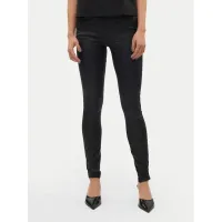 Zdjęcie Vero Moda Spodnie z imitacji skóry Flash 10314591 Czarny Skinny Fit