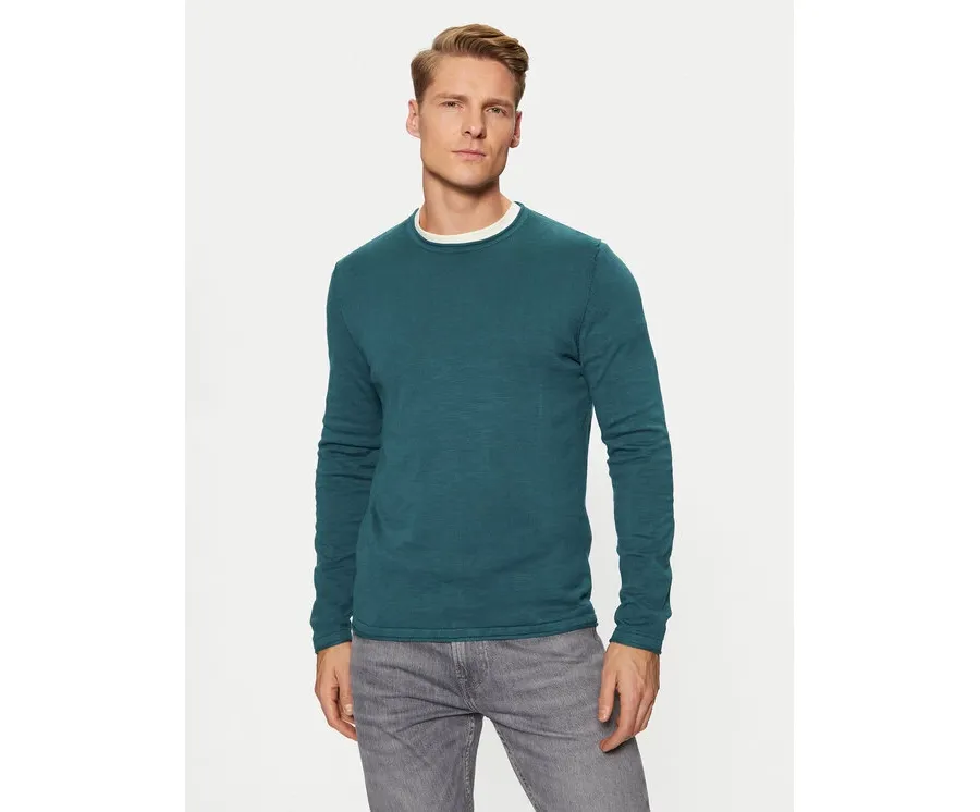 obrazek 1 s.Oliver Longsleeve 2150762 Zielony Regular Fit