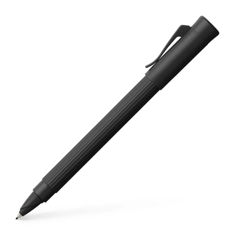 obrazek 1 Czarny ekskluzywny cienkopis fibrowy z kolekcji Tamitio Black Edition- Graf von Faber-Castell