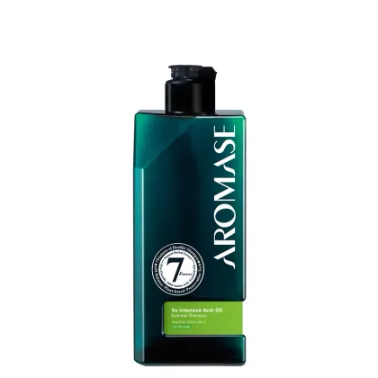 Zdjęcie Aromase 5α Intensive Anti-Oil Essential Szampon seboregulujący do przetłuszczającej się skóry głowy, 90 ml 90 ml