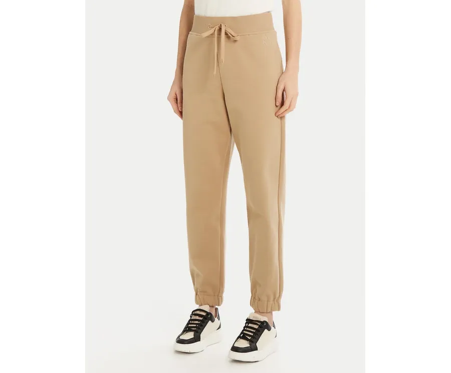 obrazek 1 Weekend Max Mara Spodnie dresowe Olimpia 2515781031 Beżowy Regular Fit