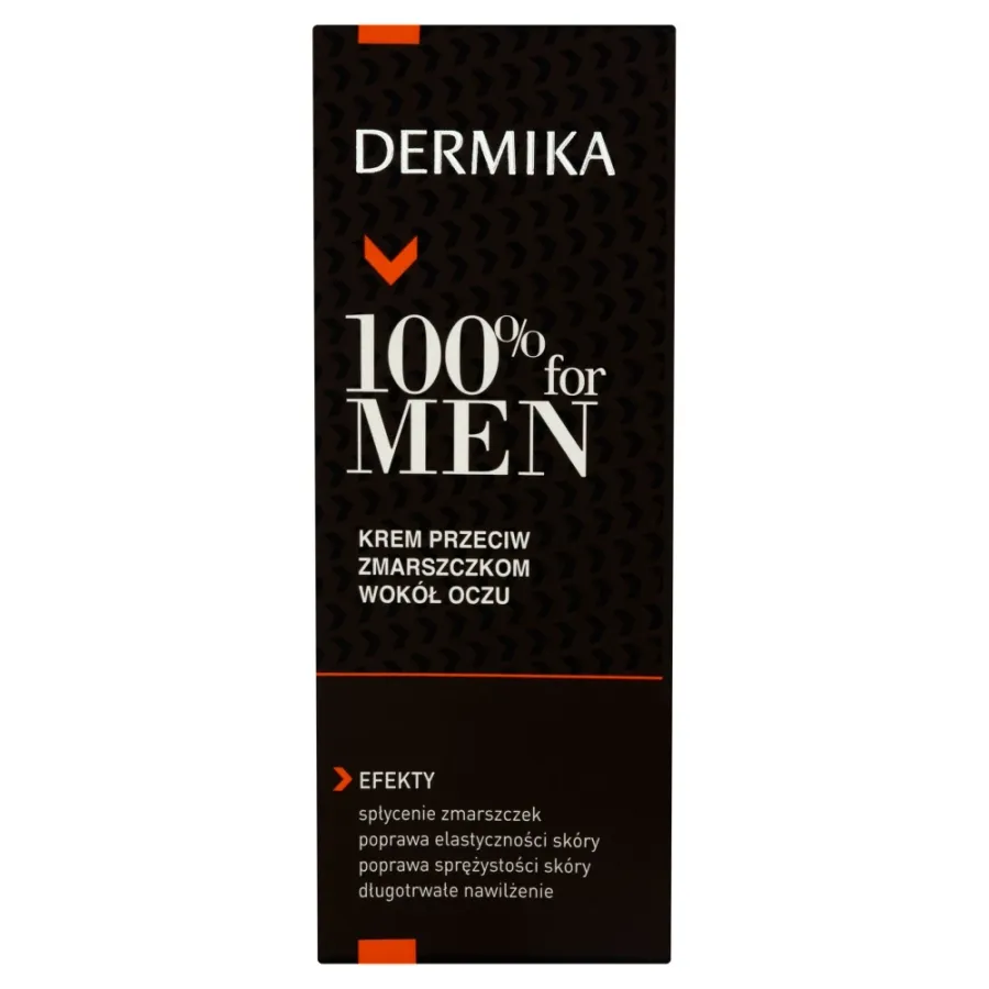 obrazek 1 Dermika 100% For Men Krem przeciw zmarszczkom wokół oczu 15 ml
