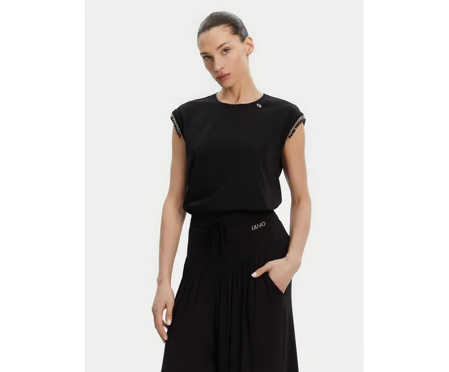 obrazek 1 Liu Jo Bluzka WA5158 J5003 Czarny Regular Fit