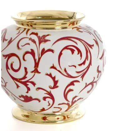 Zdjęcie Porcelanowy pękaty wazon MPM Porcellane