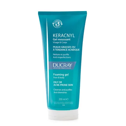 Zdjęcie Ducray Żel oczyszczający do twarzy i ciała 200 ml