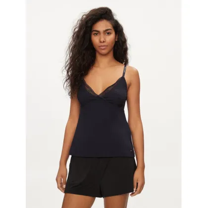 Zdjęcie Tommy Hilfiger Koszulka piżamowa UW0UW05404 Granatowy Slim Fit