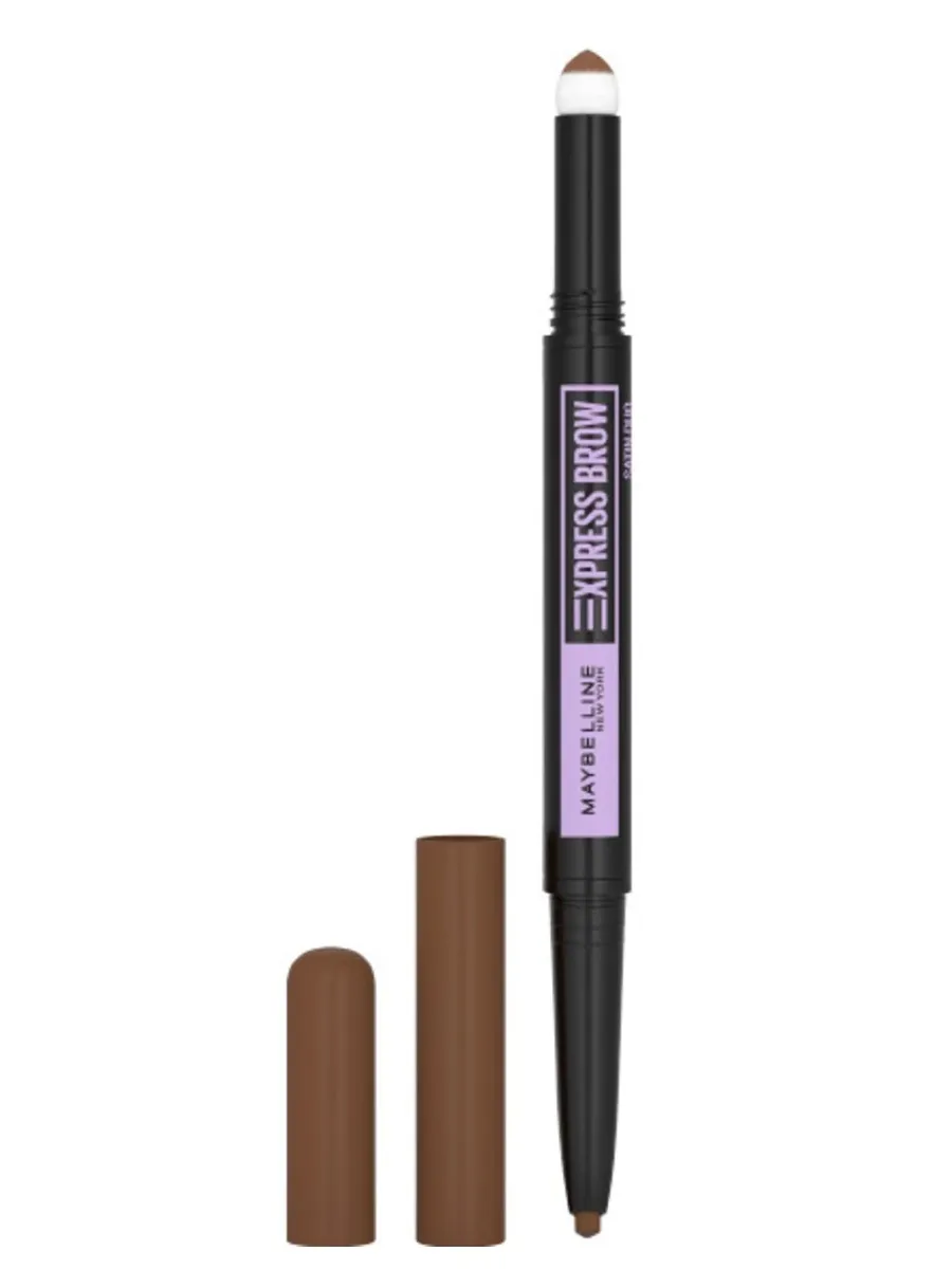 obrazek 1 Maybelline Brow Satin Kredka do brwi, 02 Medium Brown Medium Brown 0.71 g