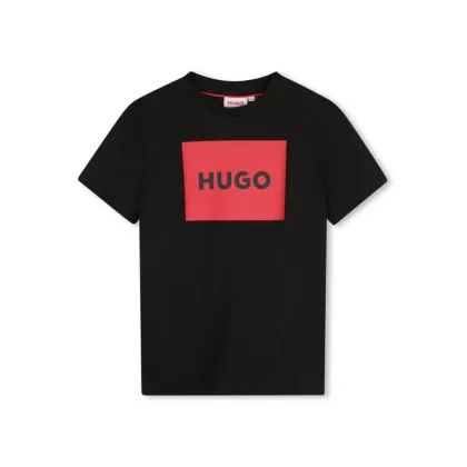 Zdjęcie HUGO T-Shirt G00334 S Czarny Regular Fit