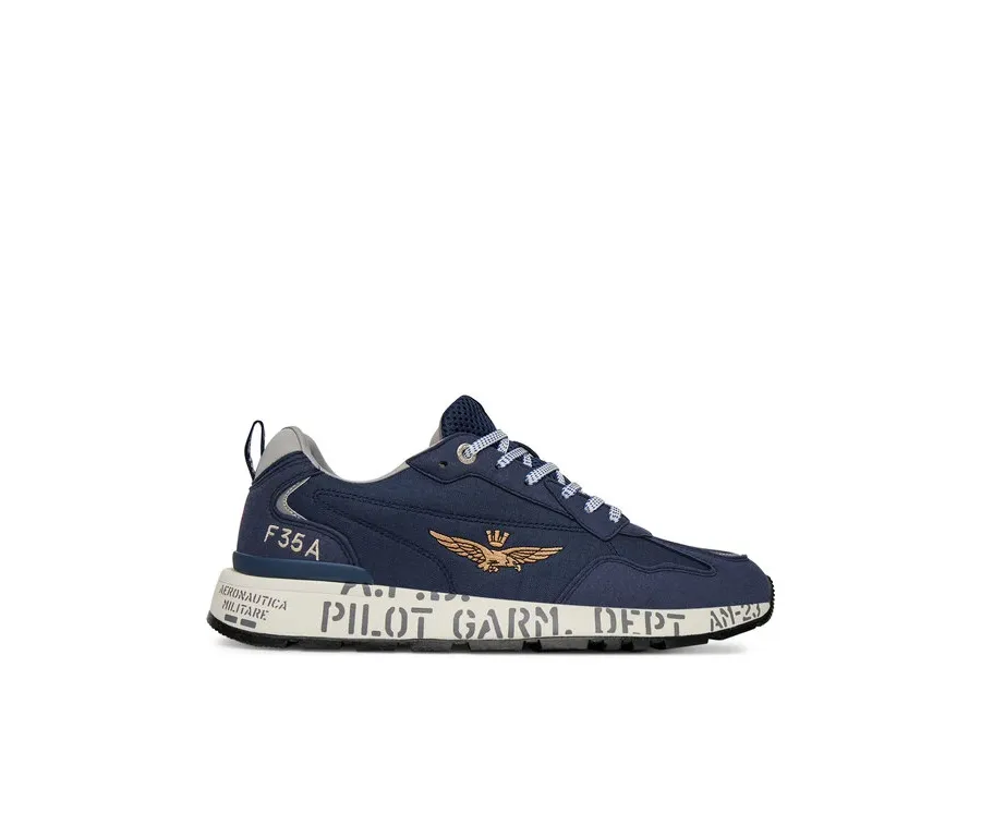 obrazek 1 Aeronautica Militare Sneakersy 251SC276CT3332 Granatowy