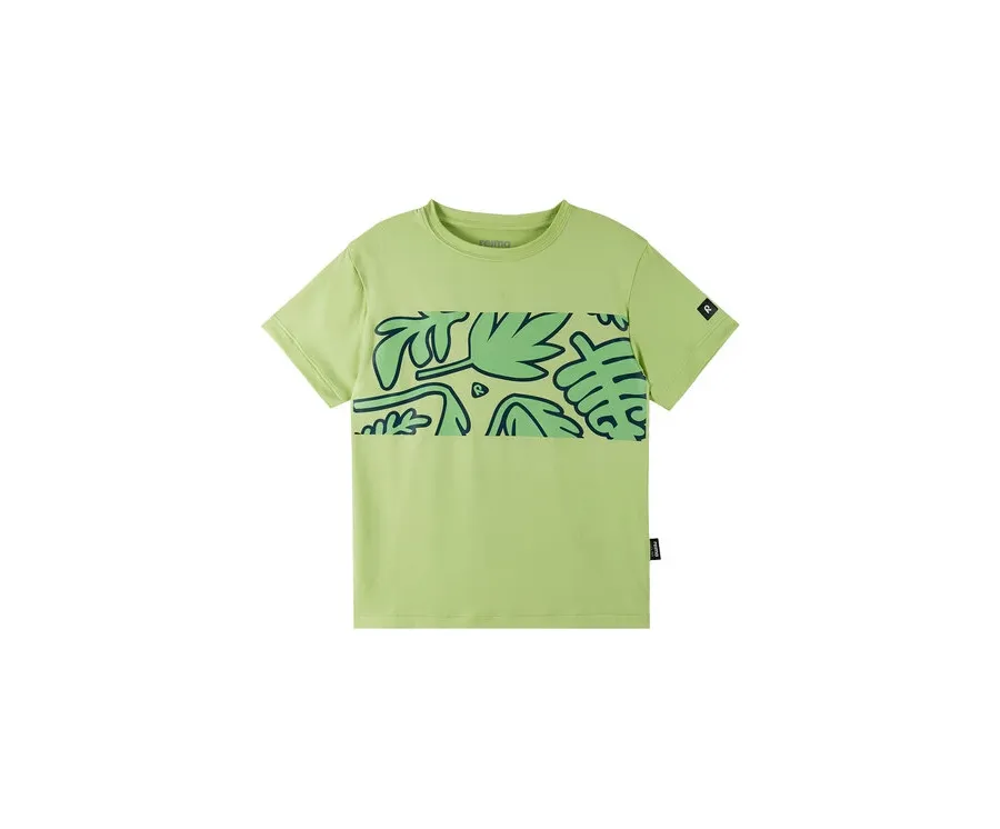 obrazek 1 Reima T-Shirt 5200189B Zielony Regular Fit