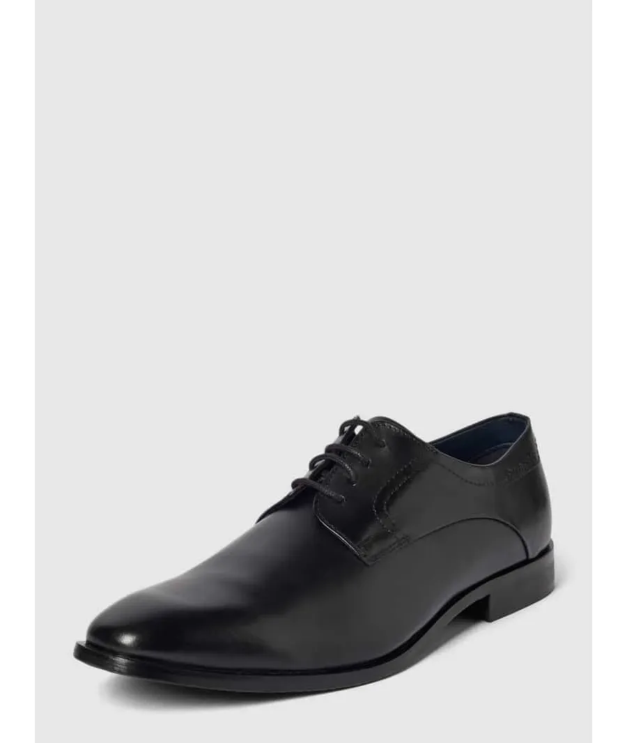 obrazek 1 Buty derby z mieszanki skóry model ‘Milko’