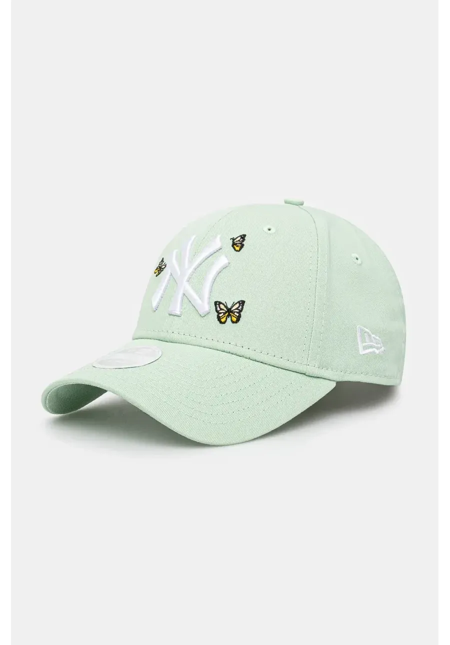 obrazek 1 New Era czapka z daszkiem bawełniana kolor zielony z aplikacją 60595343