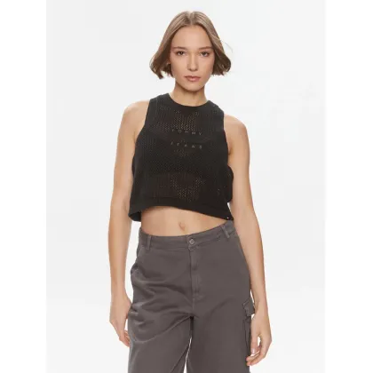 Zdjęcie Tommy Jeans Top DW0DW18336 Czarny Regular Fit