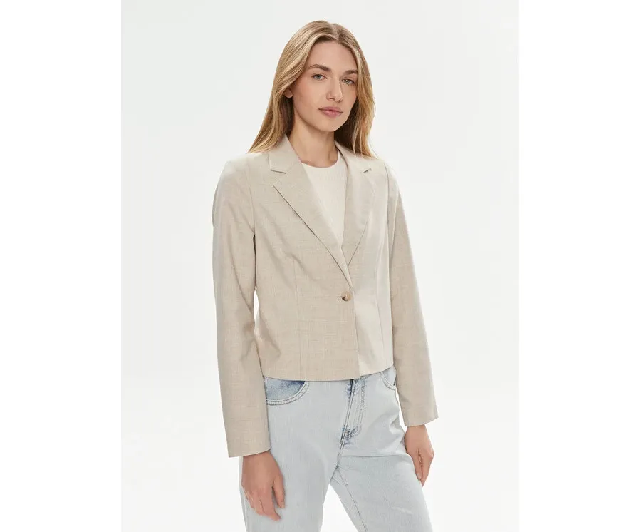 obrazek 1 Vero Moda Marynarka Nancy 10304631 Beżowy Slim Fit