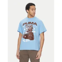 Zdjęcie Puma T-Shirt All Bite 630466 Niebieski Regular Fit