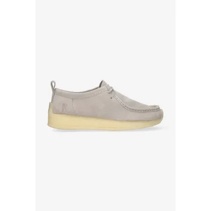 Zdjęcie Clarks Originals półbuty zamszowe x Ronnie Fieg Rossendale kolor szary 26170225