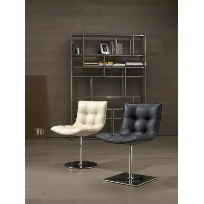 Zdjęcie Obrotowy, elegancki fotel do biura, salonu - Casadesus