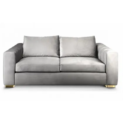 Picture Elegant two-seater Colombo sofa in a modern style