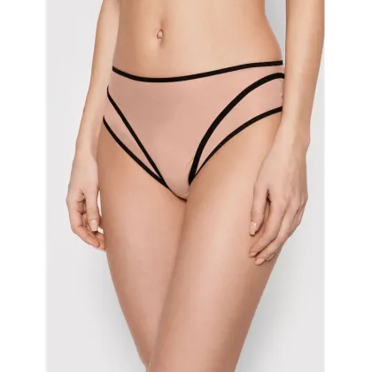 Zdjęcie Undress Code Figi klasyczne z wysokim stanem Something Classy 384 Beżowy